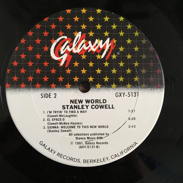 Stanley Cowell : New World (LP, Album)