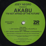 Joey Negro Presents Akabu : I'm Not Afraid Of The Future (12", Promo)