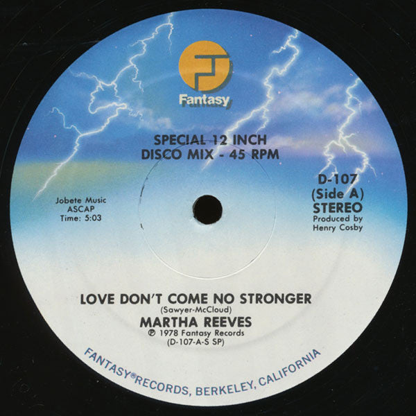 Martha Reeves : Love Don't Come No Stronger (12")