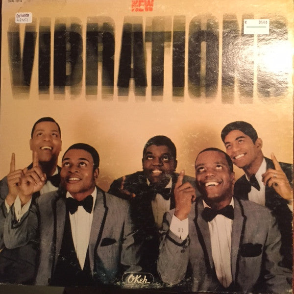The Vibrations : New Vibrations (LP, Album, Mono, Promo)
