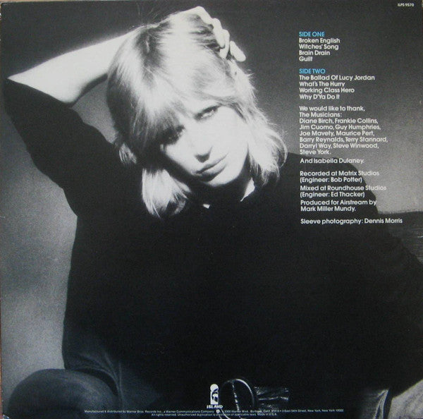 Marianne Faithfull : Broken English (LP, Album, Win)
