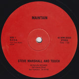 Steve Marshall And Touch : Maintain (12")