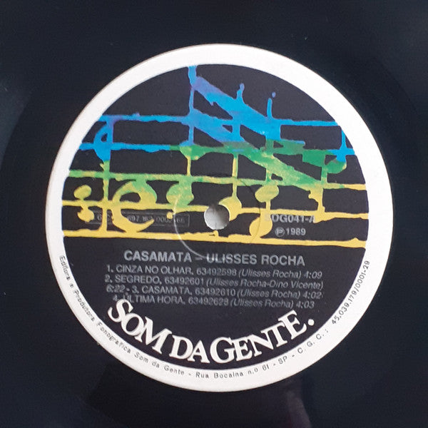 Ulisses Rocha : Casamata (LP, Album)