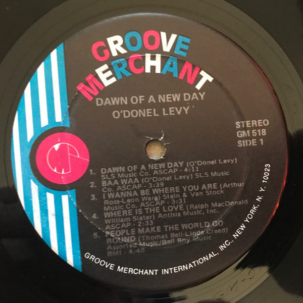 O'Donel Levy : Dawn Of A New Day (LP, Album)