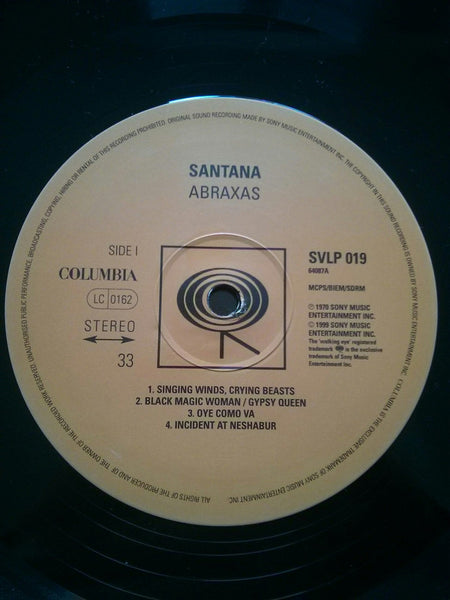 Santana : Abraxas (LP, Album, Ltd, RE)