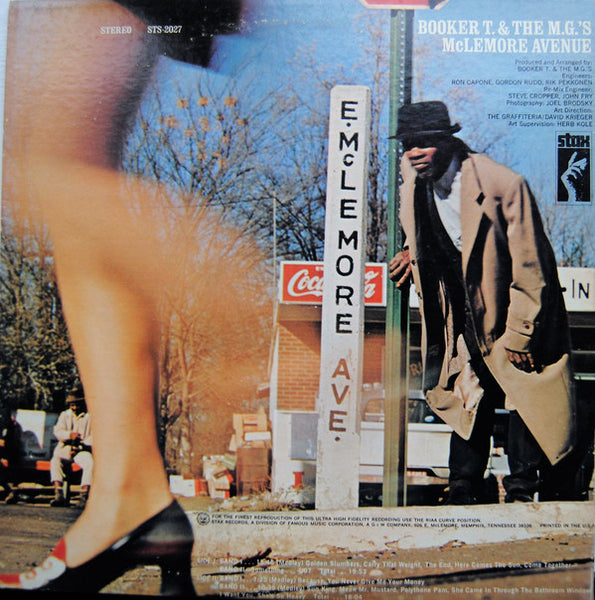 Booker T & The MG's : McLemore Avenue (LP, Album, Gat)