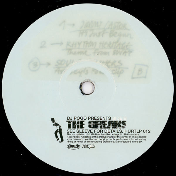 Various, DJ Pogo : The Breaks (Original B Boy Street Funk & Block Party Classics) (2xLP, Comp)
