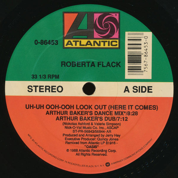 Roberta Rook Roberta Flack : Uh-Uh Ooh-Ooh Look Out (Here It Comes) (12