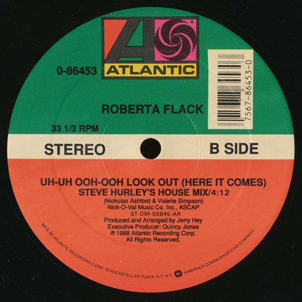 Roberta Rook Roberta Flack : Uh-Uh Ooh-Ooh Look Out (Here It Comes) (12