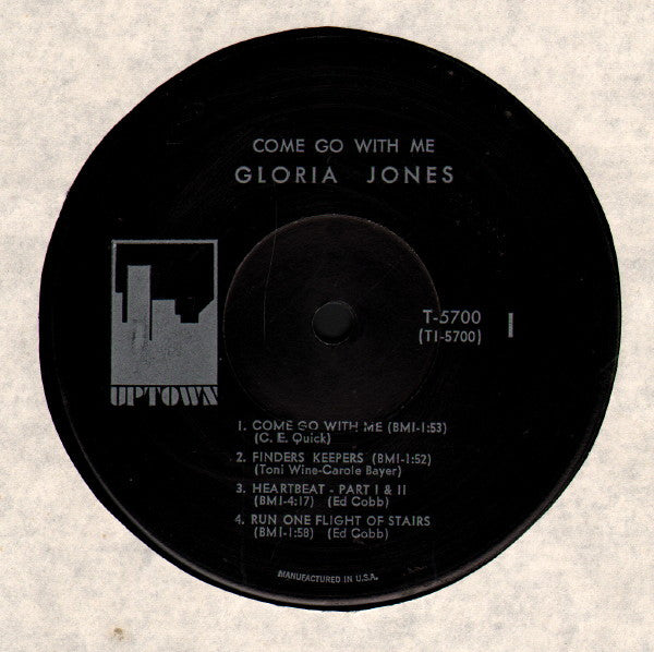 Gloria Jones : Come Go With Me (LP, Album)