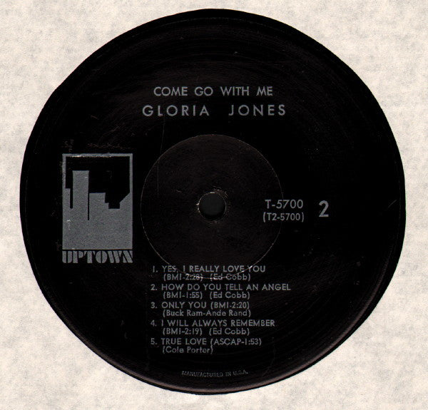 Gloria Jones : Come Go With Me (LP, Album)