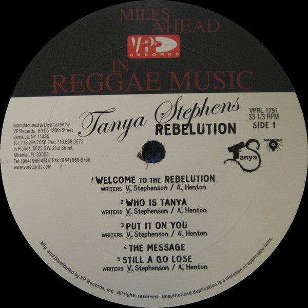 Tanya Stephens : Rebelution (2xLP, Album)