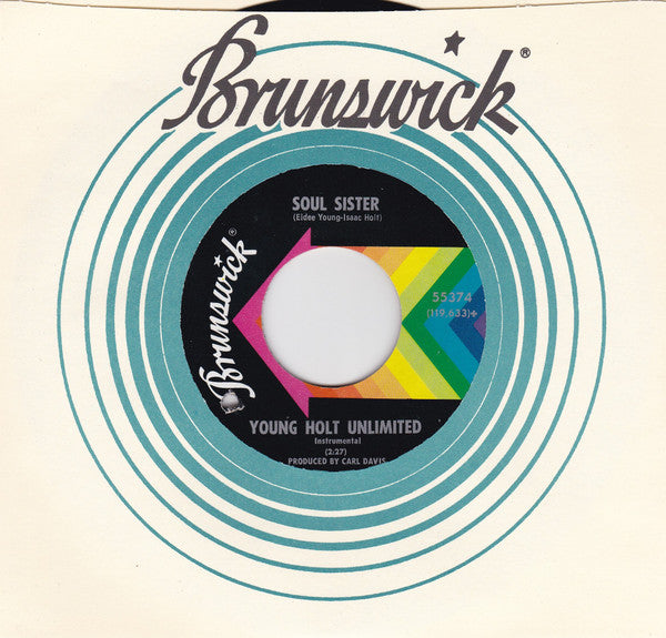 Young Holt Unlimited : Soul Sister / Give It Up (7")