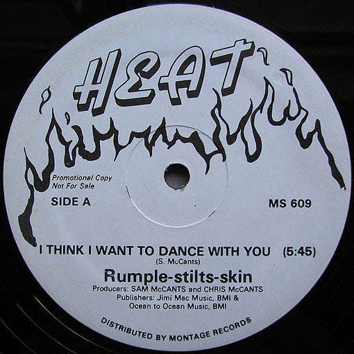 Rumple-Stilts-Skin : I Think I Want To Dance With You (12", Promo)