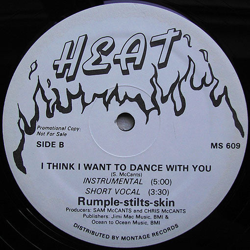 Rumple-Stilts-Skin : I Think I Want To Dance With You (12", Promo)