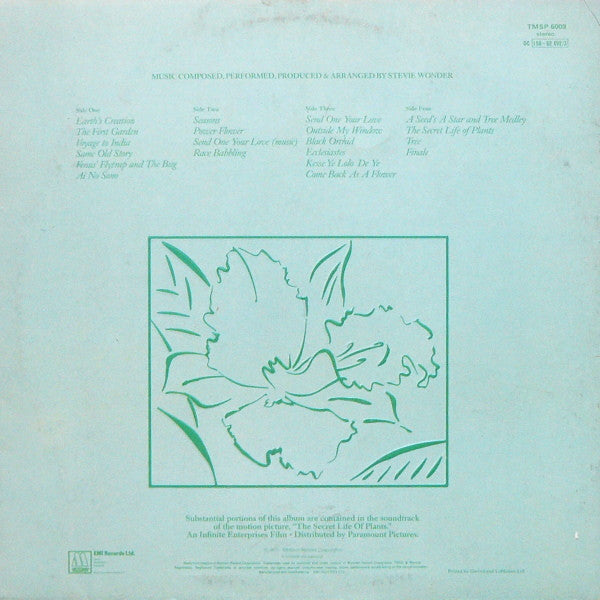 Stevie Wonder : Journey Through The Secret Life Of Plants (2xLP, Album)