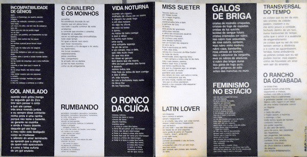 João Bosco : Galos De Briga (LP, Album)