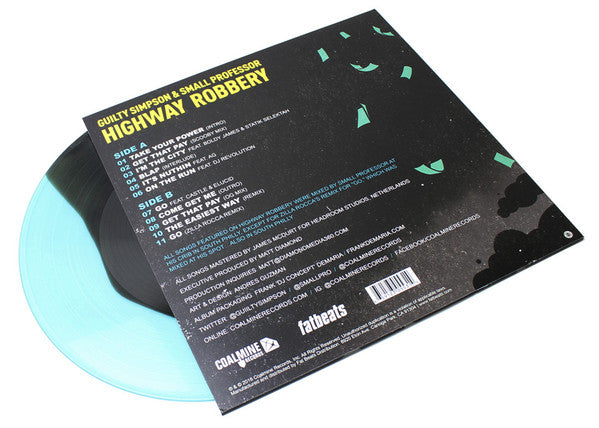 Guilty Simpson & Small Professor : Highway Robbery (LP, Album, Ltd, Tur)