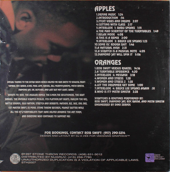 Rob Swift : Presents Soulful Fruit (2xLP, Album)