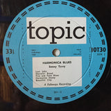 Sonny Terry : Harmonica Blues (10", Album, Mon)