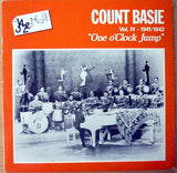 Count Basie : Count Basie Vol.IV-1941-1942 "One O'Clock Jump" (2xLP, Comp, Mono, Gat)