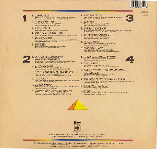 Earth, Wind & Fire : The Collection (2xLP, Comp)