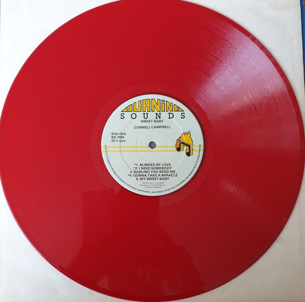 Cornell Campbell : Sweet Baby (LP, Red)