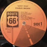 Charles Brown & Johnny Moore's Three Blazers : Sunny Road (LP, Album, Comp, Mono)