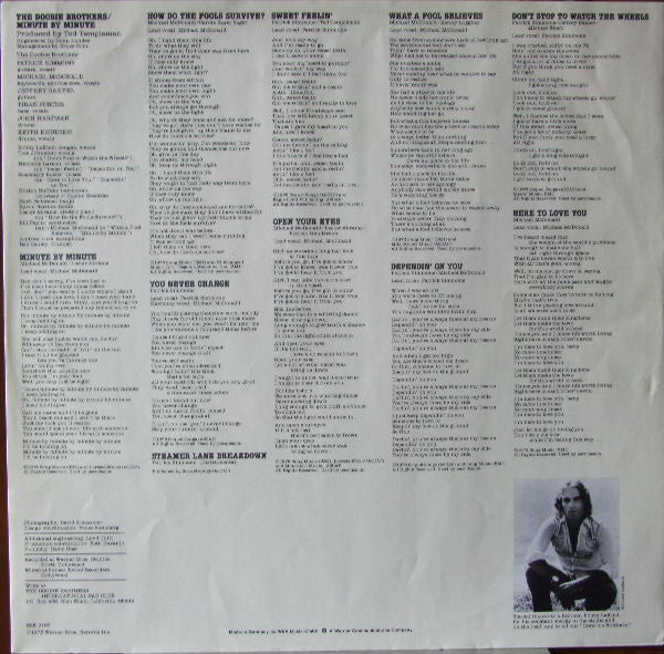 The Doobie Brothers : Minute By Minute (LP, Album, RE)
