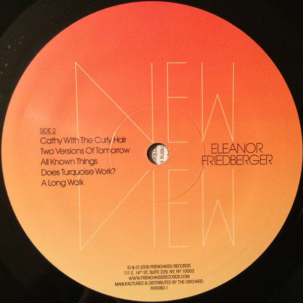 Eleanor Friedberger : New View (LP, Album)