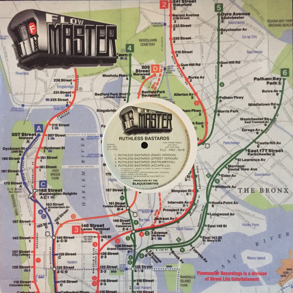 Ruthless Bastards : Murder We Wrote / Ruthless Bastards (12", Single, Promo)