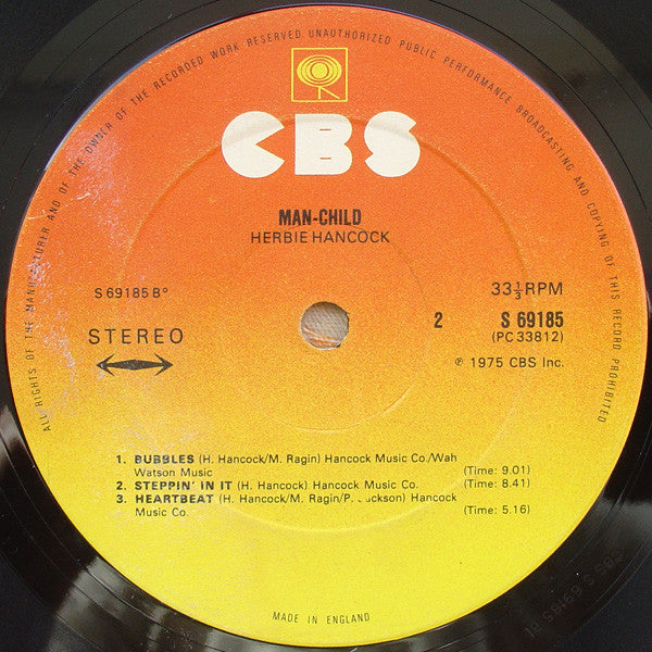 Herbie Hancock : Man-Child (LP, Album)