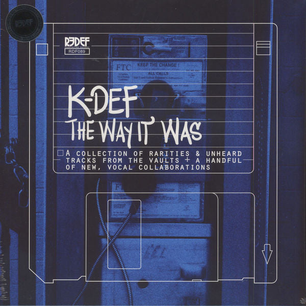 K-Def : The Way It Was (LP, Album, Ltd, Blu)