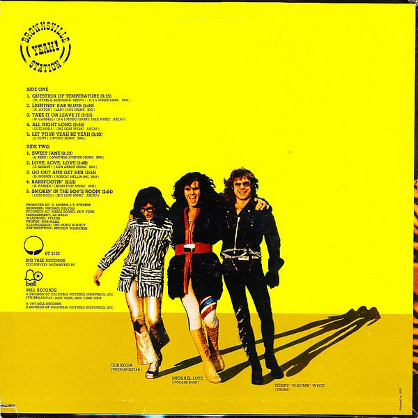 Brownsville Station : Yeah! (LP, Album, BW )