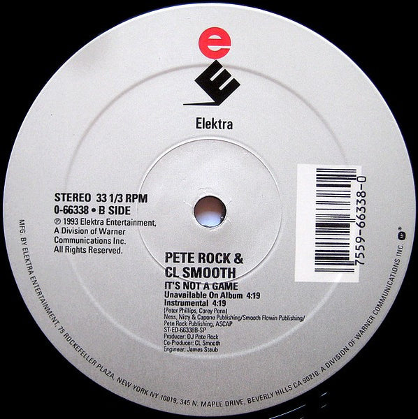 Pete Rock & C.L. Smooth : Lots Of Lovin (12")