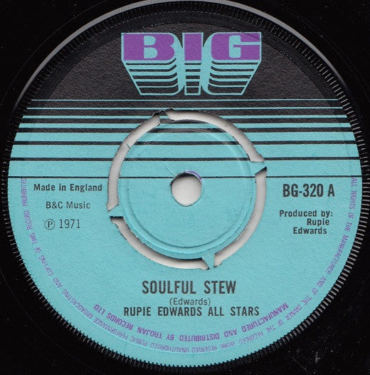 Rupie Edwards All Stars : Soulful Stew (7")