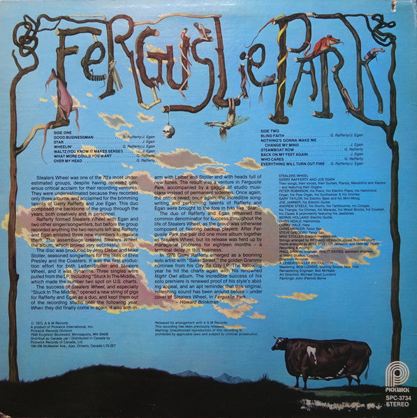 Stealers Wheel : Ferguslie Park (LP, Album, RE, RM)
