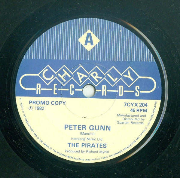 The Pirates (3) : Peter Gunn (7", Promo)