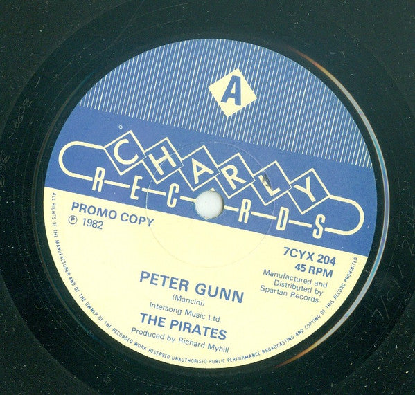 The Pirates (3) : Peter Gunn (7", Promo)