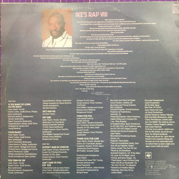 Isaac Hayes : U-Turn (LP, Album)