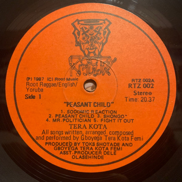 Tera Kota : Peasant Child (LP)