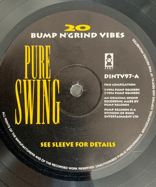 Various : Pure Swing (LP, Comp)