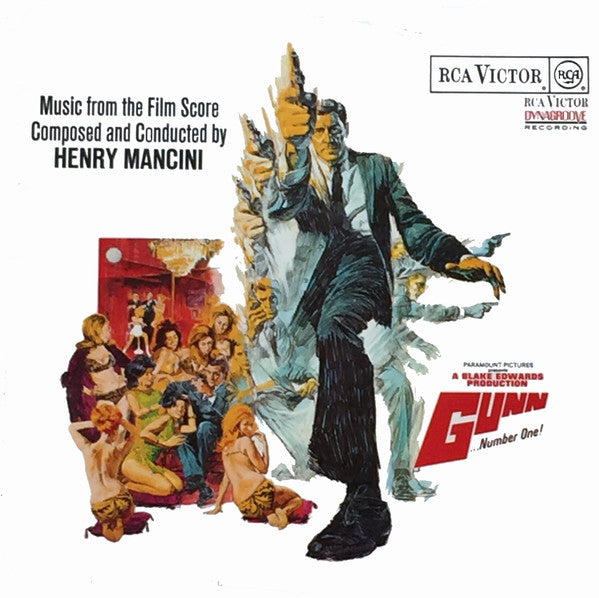 Henry Mancini : Gunn ...Number One! (LP, Mono)