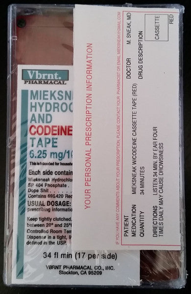 mieksneak.* : W/ Codeine (Cass, Album, Ltd, Red)
