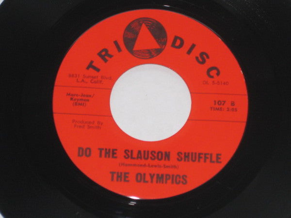 The Olympics : Dancin' Holiday (7", Single, Sty)