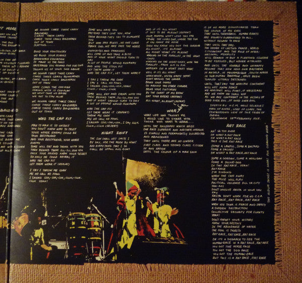 Bob Marley & The Wailers : Rastaman Vibration (LP, Album, Tex)
