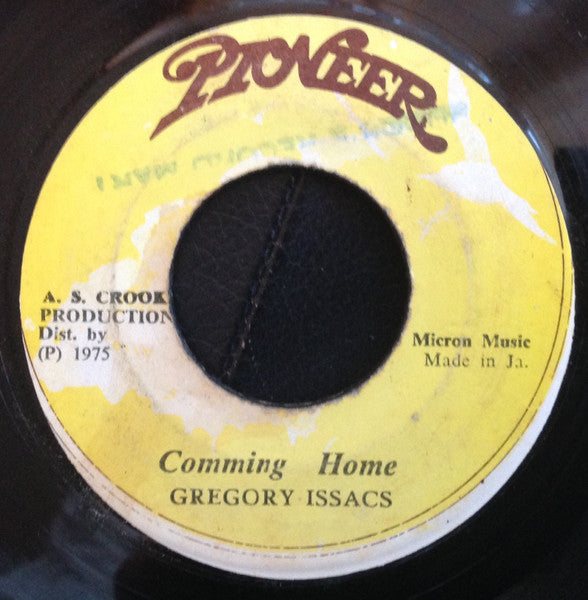 Gregory Issacs* : Lonely Lover / Comming Home (7")
