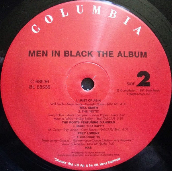 Various : Men In Black - The Album (2xLP, Comp)