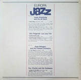 Louis Armstrong, Ella Fitzgerald, Duke Ellington, Ray Charles : Europa Jazz (LP, Comp, Gat)