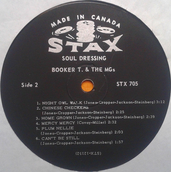 Booker T. & The MGs* : Soul Dressing (LP, Album, Mono)
